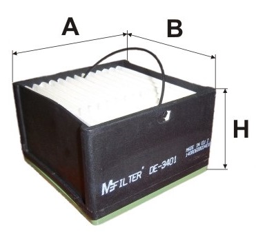 Filtru combustibil DE 3401 MFILTER